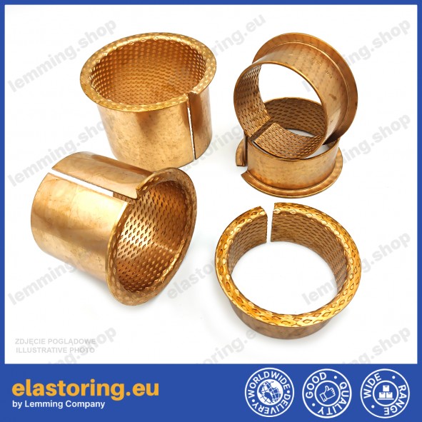 TULEJA ŚLIZGOWA E90F 75x80(90)x70 TULEJA ŚLIZGOWA E90F 75x80(90)x70