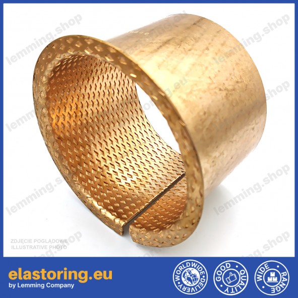 TULEJA ŚLIZGOWA E90F 75x80(90)x70 TULEJA ŚLIZGOWA E90F 75x80(90)x70