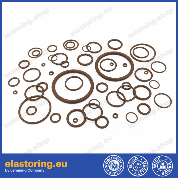 O-ring 58x3,55 FPM80 BROWN O-ring 58x3,55 FPM80 BROWN