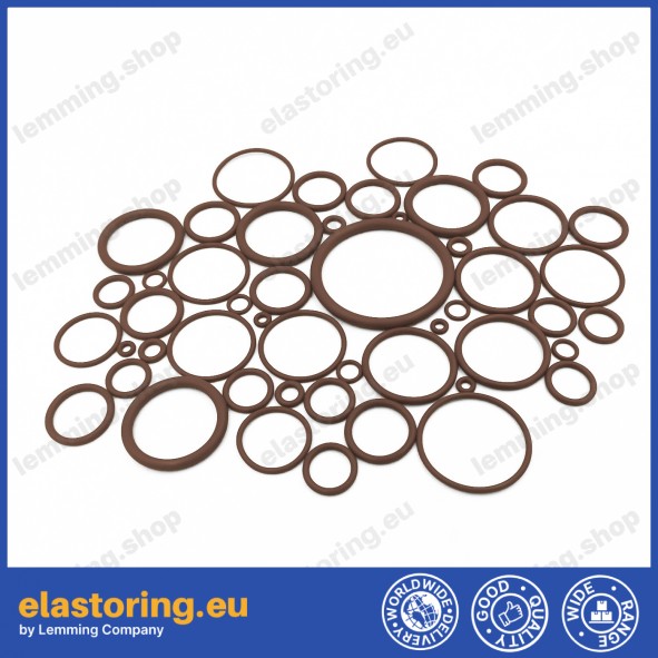 O-ring 58x3,55 FPM80 BROWN O-ring 58x3,55 FPM80 BROWN
