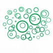 O-ring 57x3,5 FPM80 GREEN O-ring 57x3,5 FPM80 GREEN