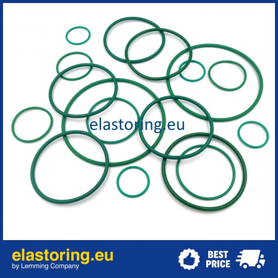 O-ring 148,59x5,34 PU92 GREEN O-ring 148,59x5,34 PU92 GREEN