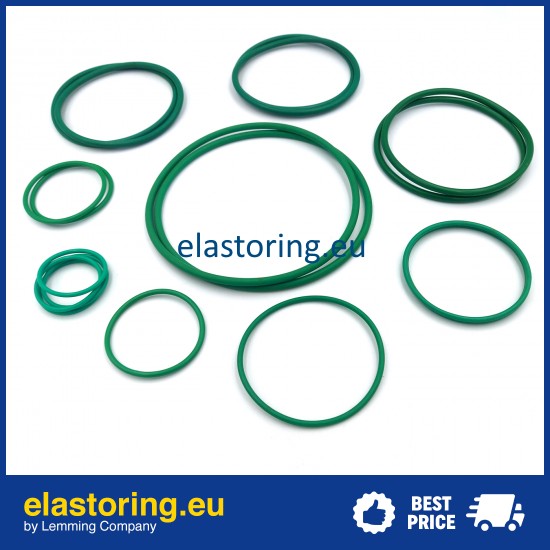 O-ring 148,59x5,34 PU92 GREEN O-ring 148,59x5,34 PU92 GREEN