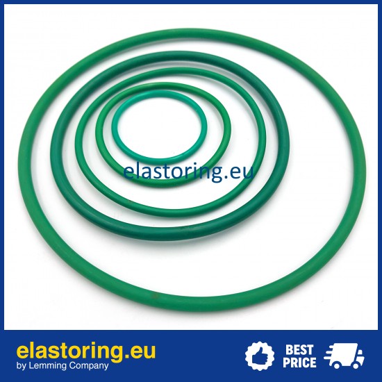 O-ring 148,59x5,34 PU92 GREEN O-ring 148,59x5,34 PU92 GREEN