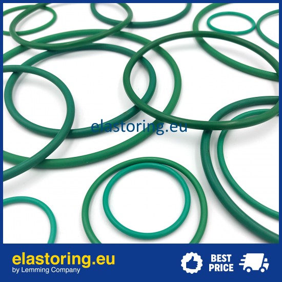 O-ring 148,59x5,34 PU92 GREEN O-ring 148,59x5,34 PU92 GREEN