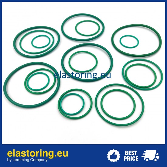 O-ring 148,59x5,34 PU92 GREEN O-ring 148,59x5,34 PU92 GREEN