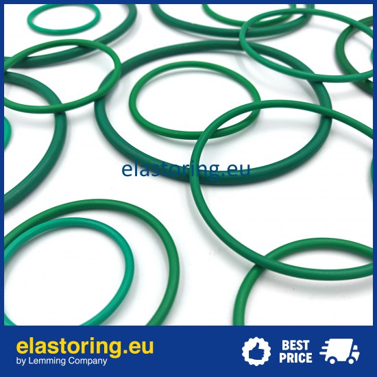 O-ring 148,59x5,34 PU92 GREEN O-ring 148,59x5,34 PU92 GREEN