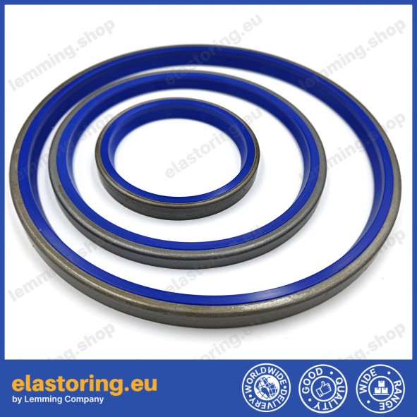 PIERŚCIEŃ ZGARNIAJĄCY Z-07 57,15x76,2x9,5 PU+Stal