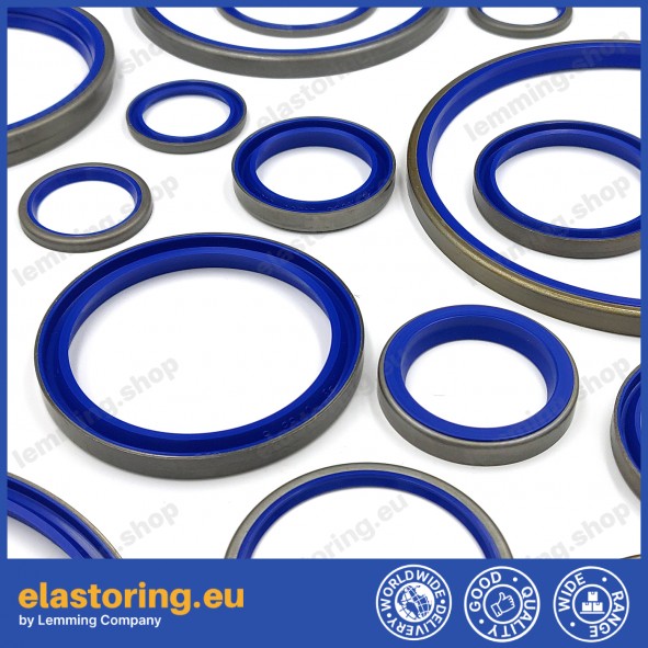 PIERŚCIEŃ ZGARNIAJĄCY Z-07 57,15x76,2x9,5 PU+Stal