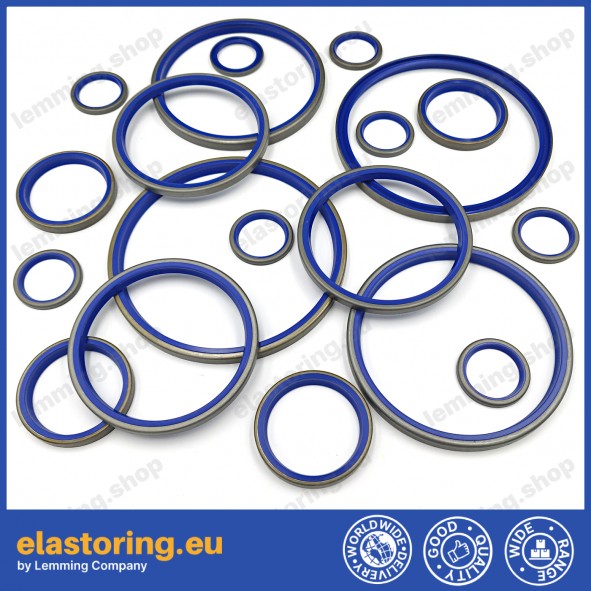 PIERŚCIEŃ ZGARNIAJĄCY Z-07 57,15x76,2x9,5 PU+Stal