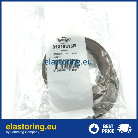 Ciśnieniowy simmering 50x72x7/7,5 BABSL FPM Ciśnieniowy simmering 50x72x7/7,5 BABSL FPM