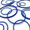 O-ring 59x3,53 PU92 BLUE O-ring 59x3,53 PU92 BLUE