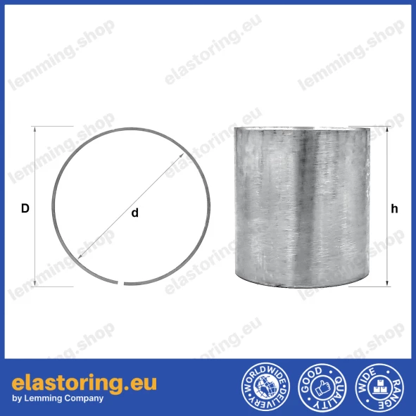 TULEJA ŚLIZGOWA BK-1 8x10x10