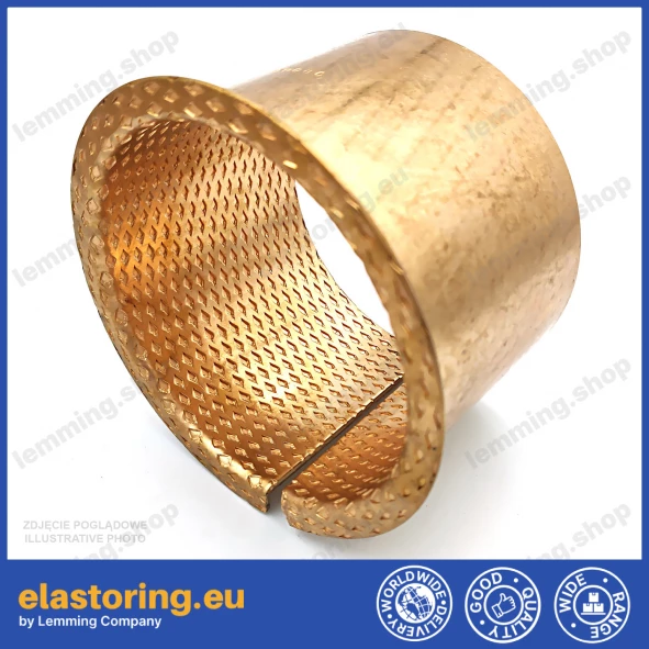 TULEJA ŚLIZGOWA E90F 80x85(95)x60 TULEJA ŚLIZGOWA E90F 80x85(95)x60