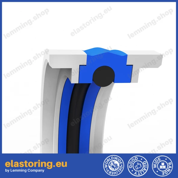 PAKIET TŁOKOWY K46-25x17x10 PU+POM PAKIET TŁOKOWY K46-25x17x10 PU+POM