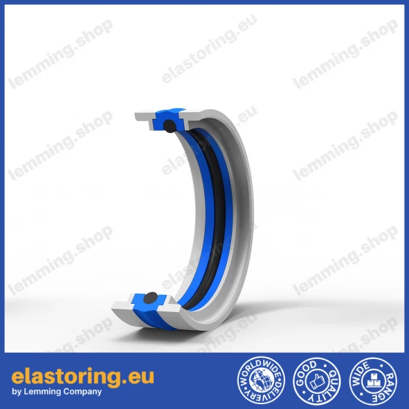 PAKIET TŁOKOWY K46-25x17x10 PU+POM PAKIET TŁOKOWY K46-25x17x10 PU+POM