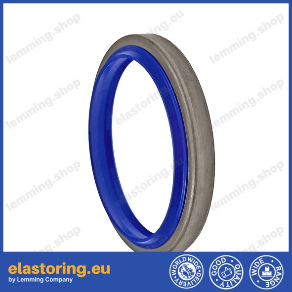 PIERŚCIEŃ ZGARNIAJĄCY K12 20x32x6/9 PU+Stal