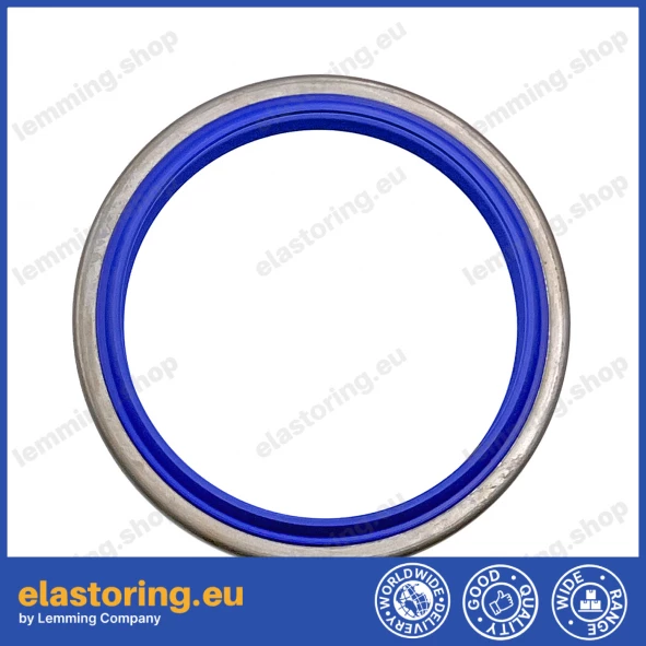 PIERŚCIEŃ ZGARNIAJĄCY K12 20x32x6/9 PU+Stal