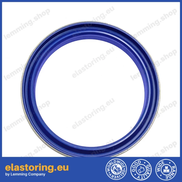 PIERŚCIEŃ ZGARNIAJĄCY K12 20x32x6/9 PU+Stal