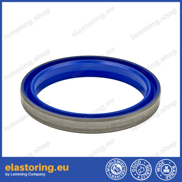 PIERŚCIEŃ ZGARNIAJĄCY K12 20x32x6/9 PU+Stal