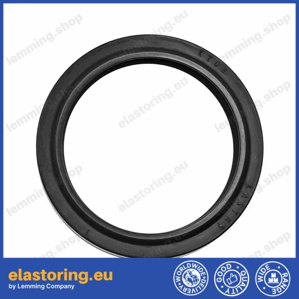 PIERŚCIEŃ ZGARNIAJĄCY K103-16x24x4,5/6 NBR