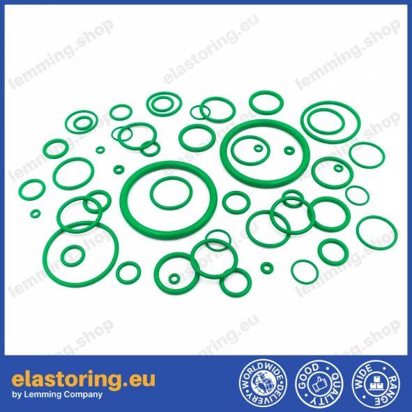 O-ring 19x2 FPM80 GREEN O-ring 19x2 FPM80 GREEN