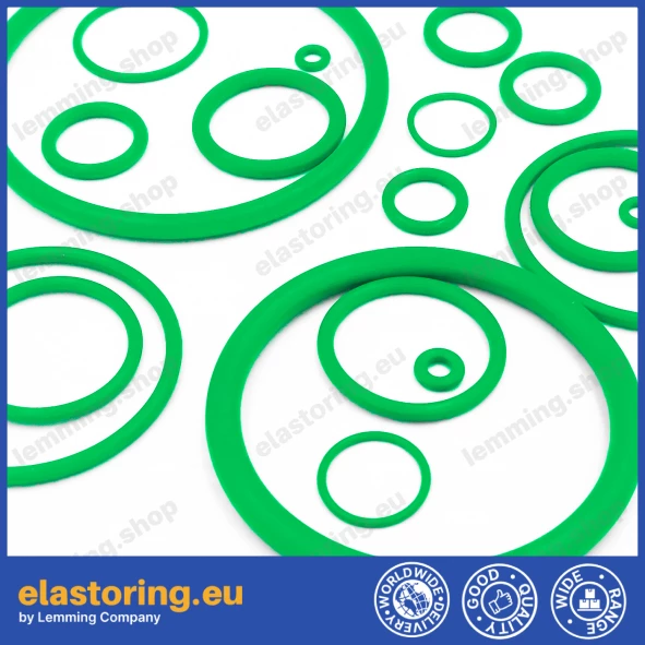 O-ring 19x2 FPM80 GREEN O-ring 19x2 FPM80 GREEN