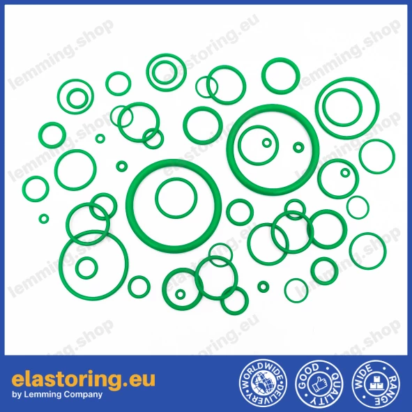 O-ring 19x2 FPM80 GREEN O-ring 19x2 FPM80 GREEN