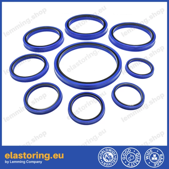 PIERŚCIEŃ U 80x95x11,4 A152 PU/NBR/POM PIERŚCIEŃ U 80x95x11,4 A152 PU/NBR/POM