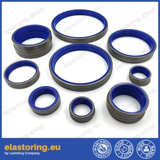 PIERŚCIEŃ ZGARNIAJĄCY Z-07 63,5x76,2x7,93 PU+Stal