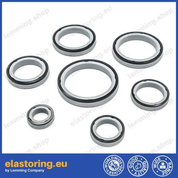 PIERŚCIEŃ U 60x45x11,0 A168 PU95+POM PIERŚCIEŃ U 60x45x11,0 A168 PU95+POM