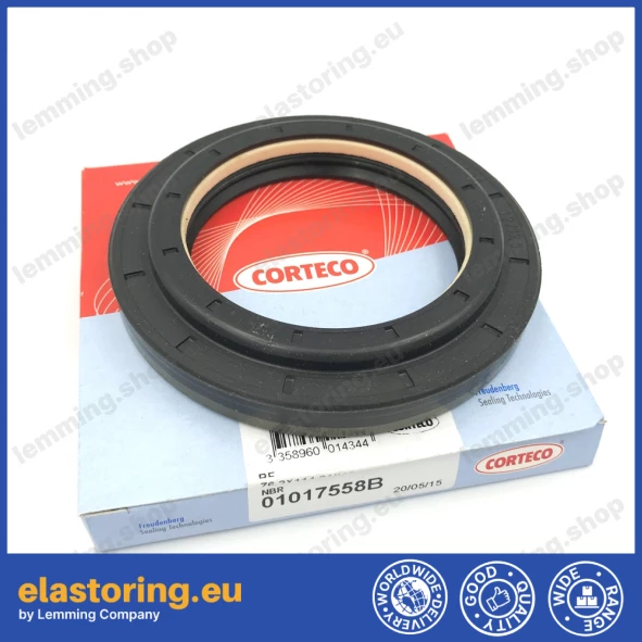 Simmering kasetowy 76,2x114,24x12/17,5 RWDR-KOMBI