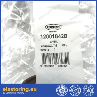 Ciśnieniowy simmering 45x62x7/7,5 BABSLVI FPM