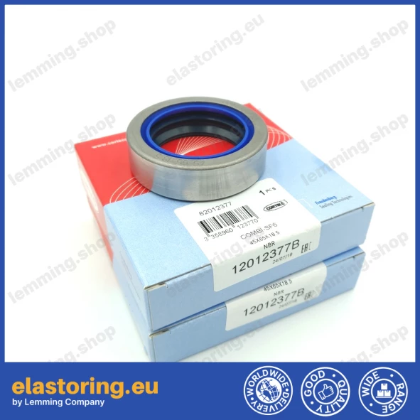 Simmering 45x65x18,5 COMBI SF6 NBR