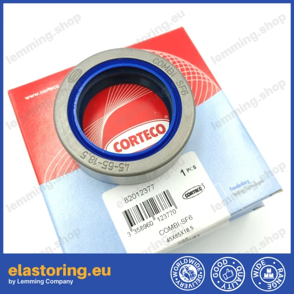 Simmering 45x65x18,5 COMBI SF6 NBR