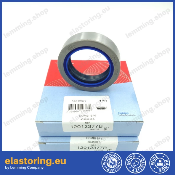 Simmering 45x65x18,5 COMBI SF6 NBR