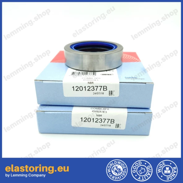 Simmering 45x65x18,5 COMBI SF6 NBR