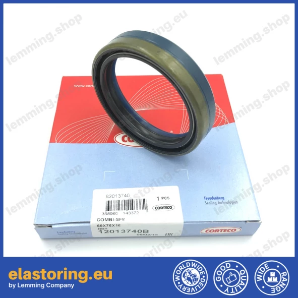 Simmering 60x75x16 COMBI SF8 NBR