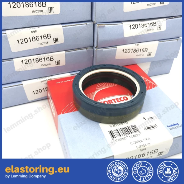 Simmering 50x65x18 COMBI SF8 NBR