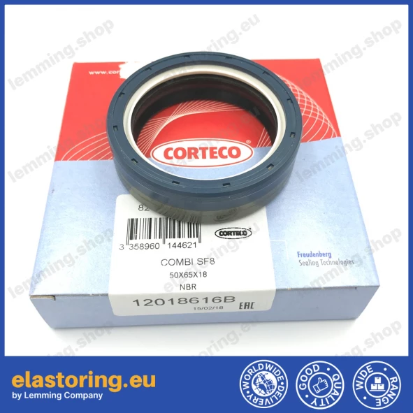 Simmering 50x65x18 COMBI SF8 NBR