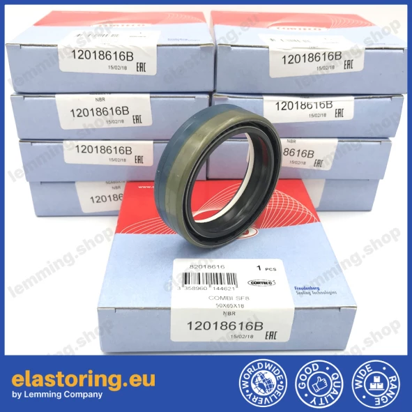 Simmering 50x65x18 COMBI SF8 NBR