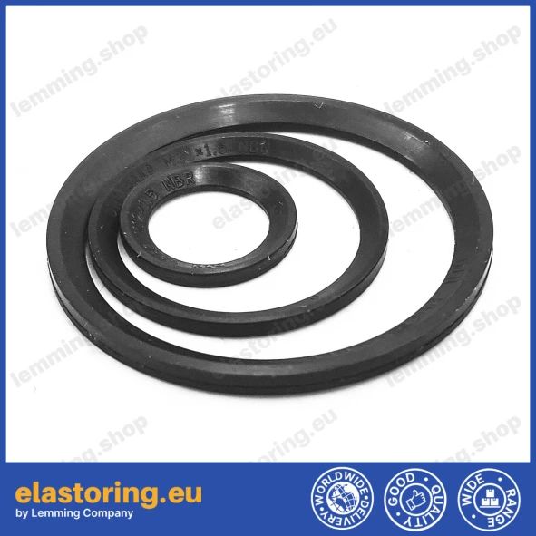 Uszczelnienie wg DIN3869 9,80x14,40x1,50 NBR Uszczelnienie wg DIN3869 9,80x14,40x1,50 NBR