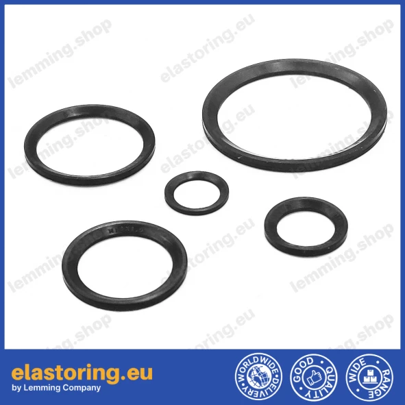 Uszczelnienie wg DIN3869 9,80x14,40x1,50 NBR Uszczelnienie wg DIN3869 9,80x14,40x1,50 NBR
