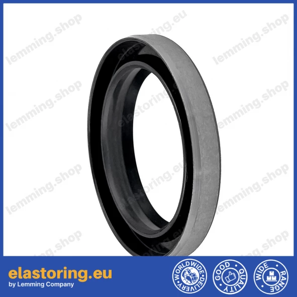 PIERŚCIEŃ ZGARNIAJĄCY DKB 30x47x7/10 NBR+Stal