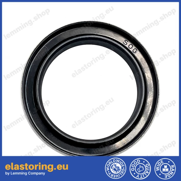 PIERŚCIEŃ ZGARNIAJĄCY DKB 30x47x7/10 NBR+Stal