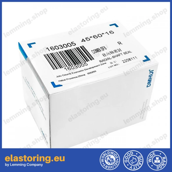 Uszczelnienie wału 45x60x16 COMBI SF8