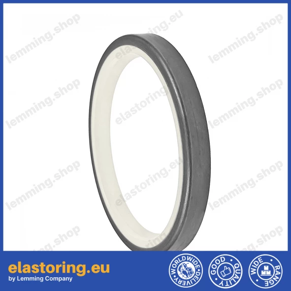 PIERŚCIEŃ ZGARNIAJĄCY Z-07 22,22x34,92x8 PU+Stal IVORY