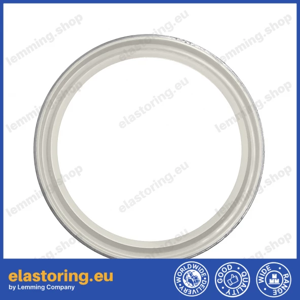 PIERŚCIEŃ ZGARNIAJĄCY Z-07 22,22x34,92x8 PU+Stal IVORY