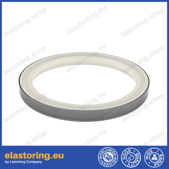 PIERŚCIEŃ ZGARNIAJĄCY Z-07 22,22x34,92x8 PU+Stal IVORY