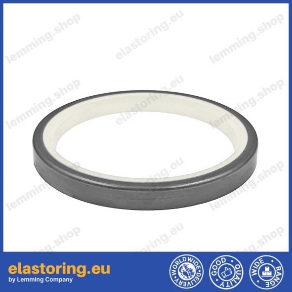 PIERŚCIEŃ ZGARNIAJĄCY Z-07 22,22x34,92x8 PU+Stal IVORY